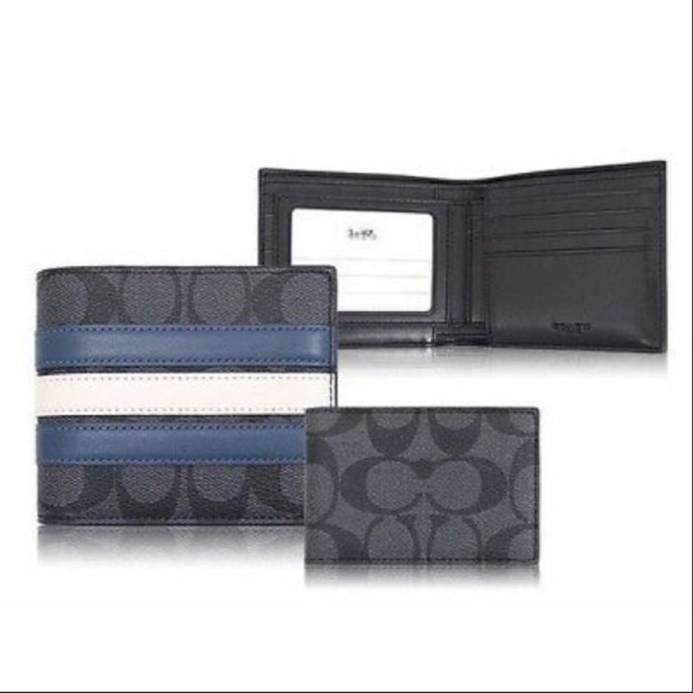 NWOT Coach 3-In-1 Wallet In Signature Canvas